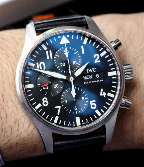 3777 iwc|iwc 3777 pilot chronograph.